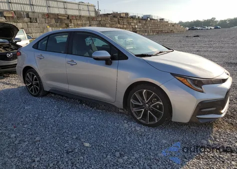 2020 Toyota Corolla Se z USA, uszkodzony, nr VIN 5YFS4RCE5LP025530